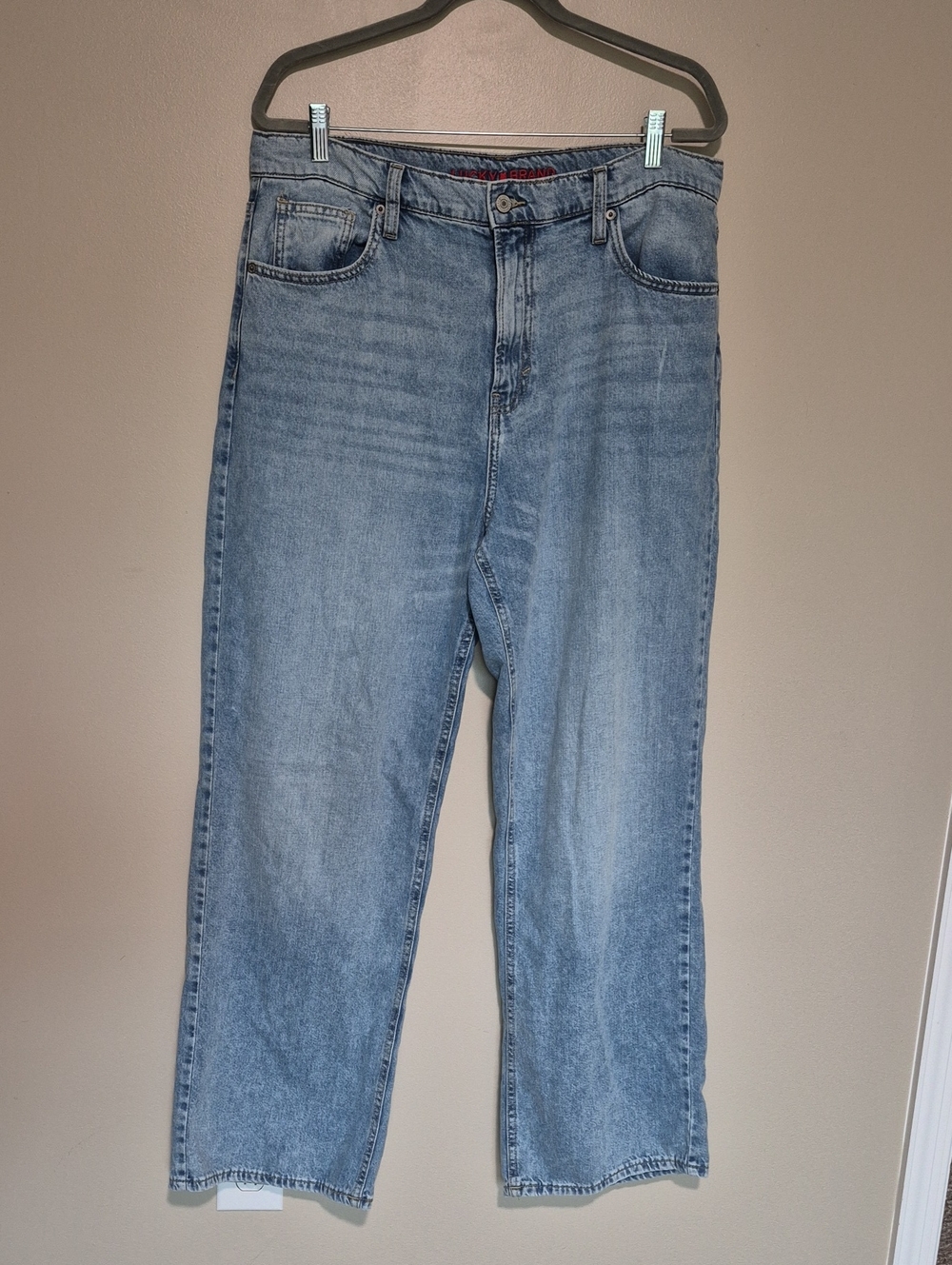 Lucky Brand High Rise Wide Leg Jeans